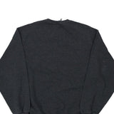 Blank Jerzees Sweatshirt - Large Grey Cotton Blend