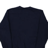 Blank Fruit Of The Loom Sweatshirt - Medium Navy Cotton Blend