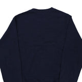 Blank Fruit Of The Loom Sweatshirt - Small Navy Cotton Blend