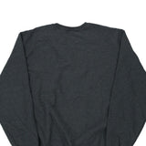 Blank Unbranded Sweatshirt - Large Grey Cotton Blend