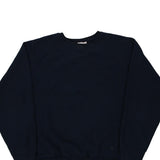 Blank Fruit Of The Loom Sweatshirt - XL Navy Cotton Blend