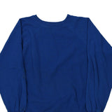 Made in USA Blank Hanes Sweatshirt - XL Blue Cotton Blend
