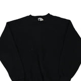 Made in USA Blank Pro Spirit Sweatshirt - Large Black Cotton Blend