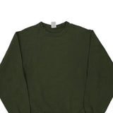 Blank Jerzees Sweatshirt - Large Khaki Cotton Blend