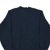 Blank Bvd Sweatshirt - Large Blue Cotton Blend
