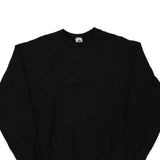 Blank Fruit Of The Loom Sweatshirt - XL Black Cotton Blend