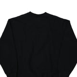 Blank Fruit Of The Loom Sweatshirt - XL Black Cotton Blend