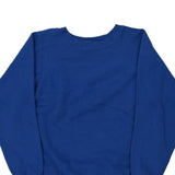 Made in USA Age 11-12 Hanes Sweatshirt - Small Blue Cotton Blend