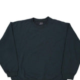 Blank Fruit Of The Loom Sweatshirt - Large Grey Cotton Blend