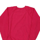 Made in USA Blank Hanes Sweatshirt - Large Pink Cotton Blend