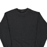 Blank Unbranded Sweatshirt - Large Grey Cotton Blend