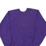 Made in USA Blank Tultex Sweatshirt - Medium Purple Cotton Blend