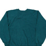 Blank Hanes Sweatshirt - XL Blue Cotton Blend