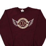 Chesterton Gildan Sweatshirt - Small Burgundy Cotton Blend
