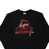 Indians Volleyball Jerzees Sweatshirt - Medium Black Cotton Blend