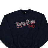 Dairy Queen Jerzees Sweatshirt - XL Navy Cotton Blend