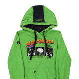 Age 12 De Kuba Graphic Hoodie - Small Green Cotton