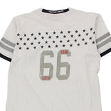 Age 10 Tdm T-Shirt - Large White Cotton