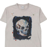 Stg Graphic T-Shirt - Small Grey Cotton