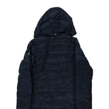Age 13-14 Champion Puffer - Large Navy Polyester Blend