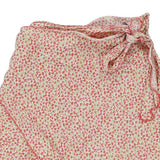 Age 8-10 Kids Company Floral Wrap Skirt - Large Pink Cotton