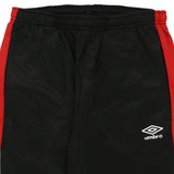 Age 10-12 Umbro Tracksuit - Medium Black Polyester