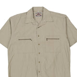 Field Work Short Sleeve Shirt - 2XL Beige Cotton