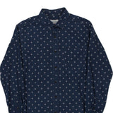 Denizen Levis Patterned Shirt - Medium Blue Cotton