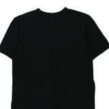 Rifle V-neck T-Shirt - Medium Black Cotton
