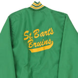 Age 11-12 St. Bart's Bruins West Wind Baseball Jacket - Medium Green Polyester Blend