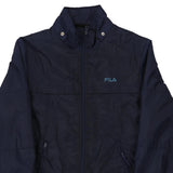Age 13 Fila Jacket - Large Navy Nylon