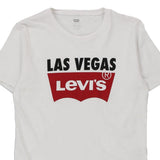 Las Vegas Levis Graphic T-Shirt - XS White Cotton