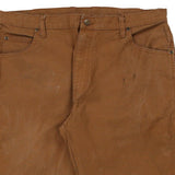 Dickies Carpenter Trousers - 37W 34L Brown Cotton
