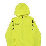 Age 14 Kappa Track Jacket - Large Yellow Polyester
