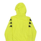 Age 14 Kappa Track Jacket - Large Yellow Polyester