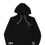 Fila Hoodie - XS Black Cotton Blend