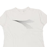 Diadora Graphic T-Shirt - Large White Cotton