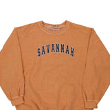 Savannah Avalon Apparel Sweatshirt - Large Orange Cotton Blend