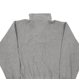 Russell Athletic 1/4 Zip - Medium Grey Cotton Blend