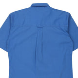 Vintage blue Chase Authentics Short Sleeve Shirt - mens medium