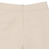 Cecilia Shorts - Medium Cream Polyester Blend