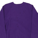 Made in USA Fruit Of The Loom Sweatshirt - XL Purple Cotton Blend