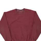 Fruit Of The Loom Sweatshirt - XL Red Cotton Blend