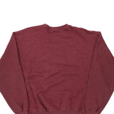 Fruit Of The Loom Sweatshirt - XL Red Cotton Blend