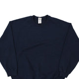 Gildan Sweatshirt - XL Navy Cotton Blend