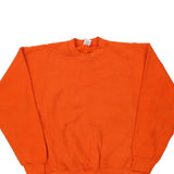 Made in USA Fruit Of The Loom Sweatshirt - XL Orange Cotton Blend