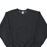 Jerzees Sweatshirt - Large Grey Cotton Blend
