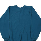Just My Size Sweatshirt - XL Blue Cotton Blend