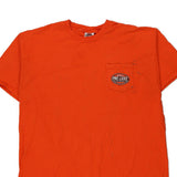 Tennessee Harley Davidson Graphic T-Shirt - 2XL Orange Cotton