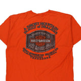 Tennessee Harley Davidson Graphic T-Shirt - 2XL Orange Cotton